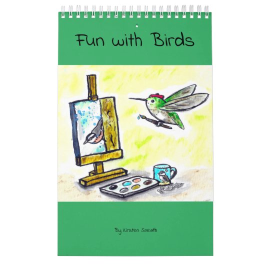 Calendrier Amusement avec les oiseaux (Protection)