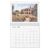 Calendrier Anatomie d'un tableau : Maison de Sam Houston Park (Jan 2027)