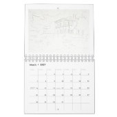 Calendrier Anatomie d'un tableau : Maison de Sam Houston Park (Mar 2027)