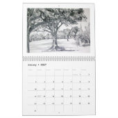 Calendrier Anatomie d'un tableau :  Sam Houston Park 2026 (Jan 2027)