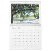 Calendrier Anatomie d'un tableau :  Sam Houston Park 2026 (Feb 2027)