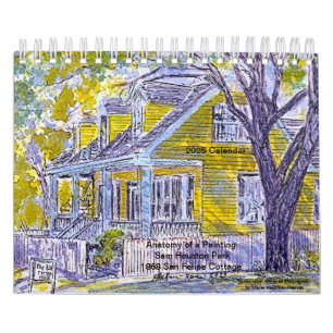 Calendrier Anatomie d'une peinture : Sam Houston Park 1868 Ac