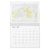 Calendrier Anatomie d'une peinture : Sam Houston Park 1868 Ac (Mar 2027)