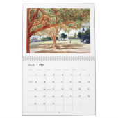 Calendrier Anatomie d'une peinture : Sam Houston Park 2024 (Mar 2026)