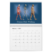 Calendrier Anatomie humaine (Feb 2027)