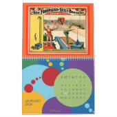 Calendrier ancien de 2014 affiches de cirque (Jan 2026)