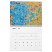 Calendrier Ancienne surface patinée (Jan 2027)