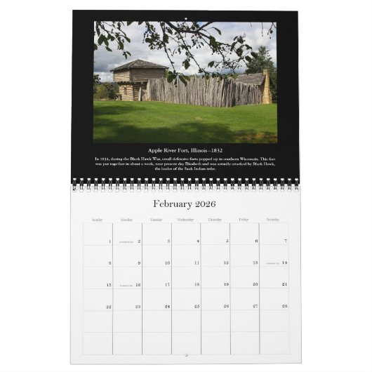 Calendrier Anciens Forts en Amérique (Feb 2026)