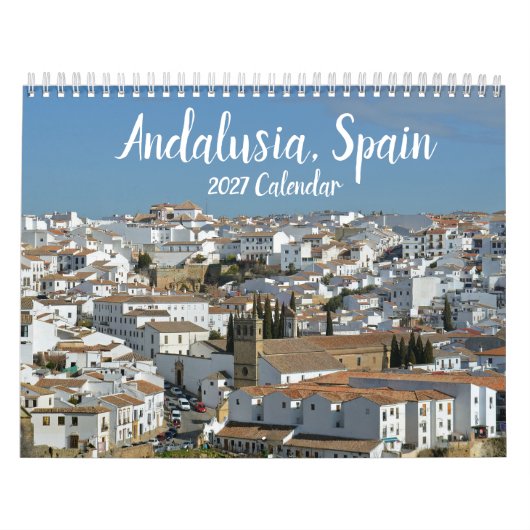 Calendrier Andalousie Espagne 2026 (Protection)