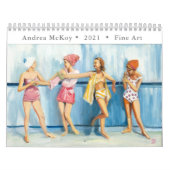 Calendrier Andrea McKoy Fine Art 2021 Calendar - Edition I (Protection)