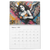 Calendrier Ange Fantastique 2027 (Feb 2027)