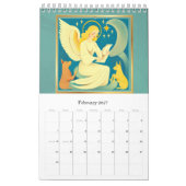 Calendrier angel calendar (Feb 2027)