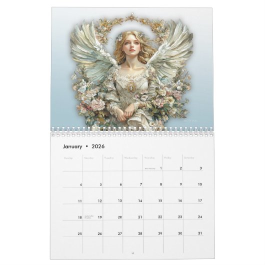 Calendrier Angel Dreams - Engelträume (Jan 2026)