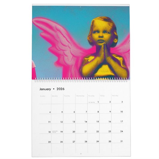Calendrier Angels Dans Art 2023 (Jan 2026)