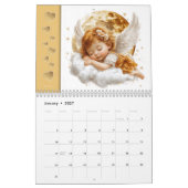 Calendrier Angels de couchage - Schlafende Engel (Jan 2027)