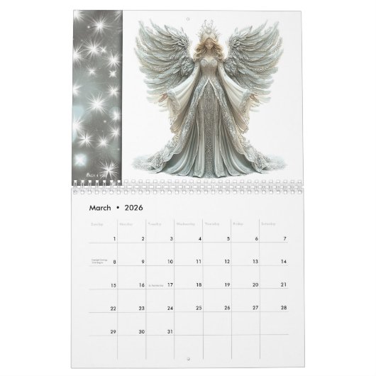 Calendrier Angels Dreamlike - Traumhafte Engel (Mar 2026)