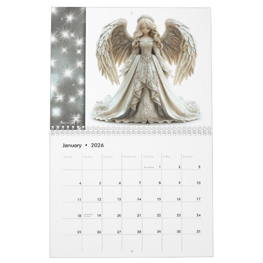 Calendrier Angels Dreamlike - Traumhafte Engel (Jan 2026)