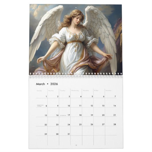Calendrier Angels – Engel (Mar 2026)