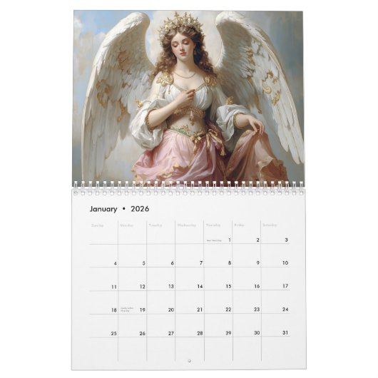 Calendrier Angels – Engel (Jan 2026)