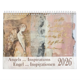 Calendrier Angels Inspirations - Engel Inspirationen 2026