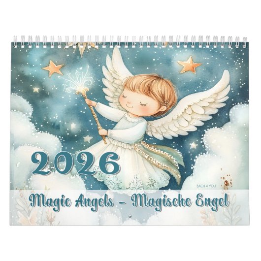 Calendrier Angels magiques - Magische Engel 2026 (Protection)