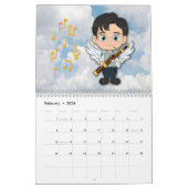 Calendrier Angels Making Music - Musiciens du Ciel 2026 (Feb 2026)