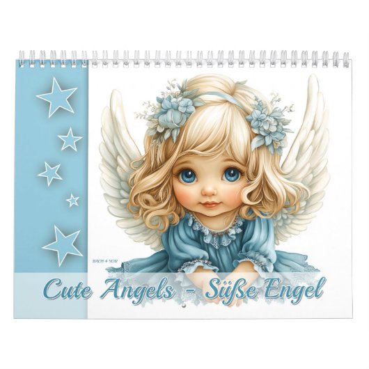 Calendrier Angels mignons - Süße Engel (Protection)