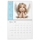 Calendrier Angels mignons - Süße Engel 2026 (Feb 2027)