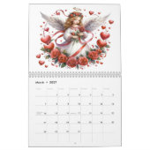 Calendrier Anges amoureux 2027 (Mar 2027)