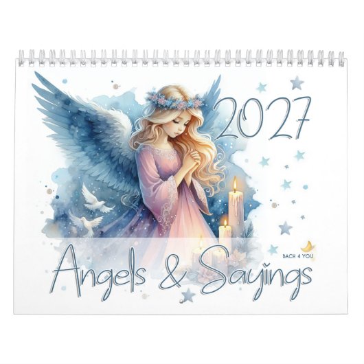 Calendrier Anges & Dictons 2027 (Protection)