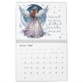 Calendrier Anges & Dictons 2027 (Jan 2027)