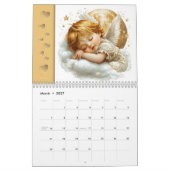 Calendrier Anges endormis – Schlafende Engel 2026 (Mar 2027)