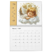Calendrier Anges endormis – Schlafende Engel 2027 (Feb 2027)
