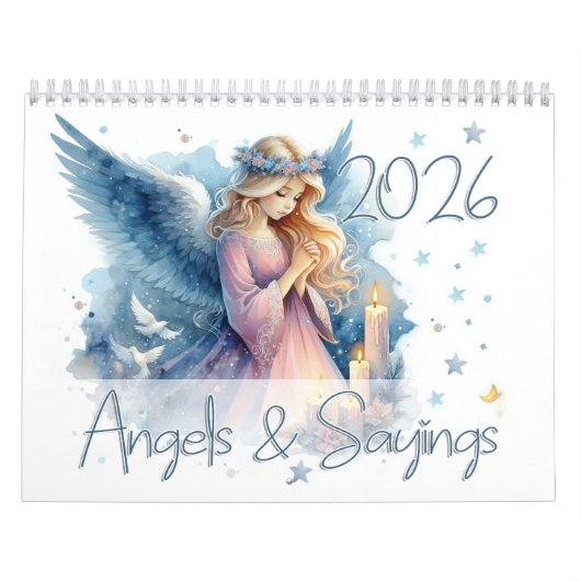 Calendrier Anges et chants 2026 (Protection)