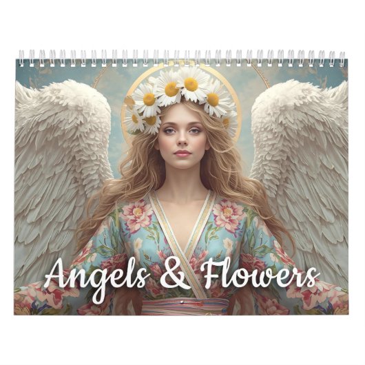 Calendrier Anges & Fleurs (Protection)