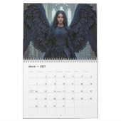 Calendrier Anges Gothiques 2027 (Mar 2027)