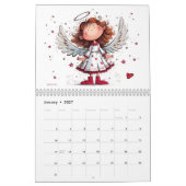 Calendrier Anges Heureux – Glückliche Engel 2027 (Jan 2027)