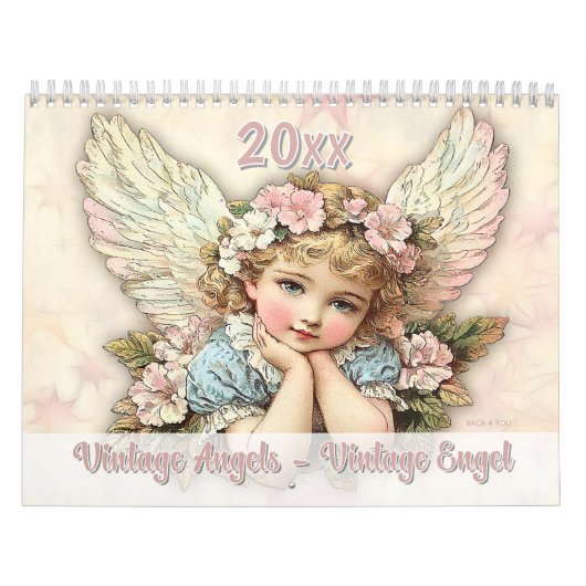 Calendrier Anges Vintage – Vintage Engel (Protection)