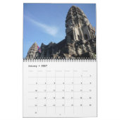 Calendrier angkor 15 mois 2027 (Jan 2027)