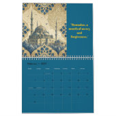 Calendrier anglais 2026 avec dessins/citations isl (Feb 2027)