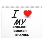 calendrier anglais de cocker (Protection)