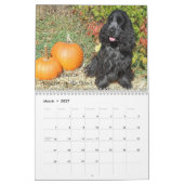 Calendrier anglais de cocker de Y-Noeud (Mar 2027)