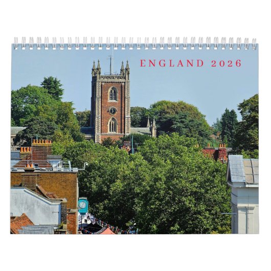 Calendrier Angleterre 2026 (Protection)