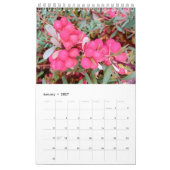 Calendrier Angleterre florale (Jan 2027)