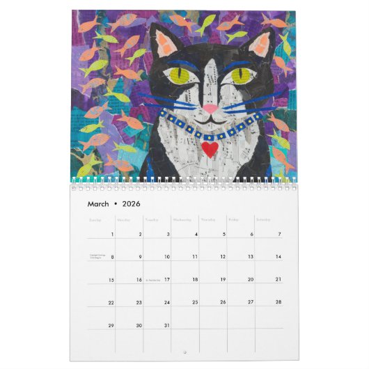 Calendrier animal (Mar 2026)