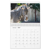 Calendrier animal 2026 (Jan 2027)