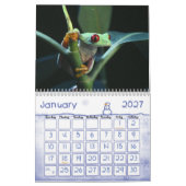 Calendrier animal 7 (Jan 2027)