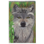 CALENDRIER ANIMAL  ART  (Protection)