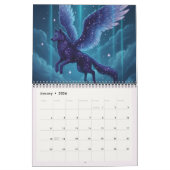 Calendrier Animal Calendar 2026 Fantasy Animal Galaxy Night (Jan 2026)