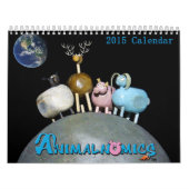Calendrier animal drôle d'Animalnomics (Protection)